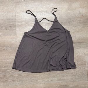 Silence + Noise Charcoal Camisole Top
